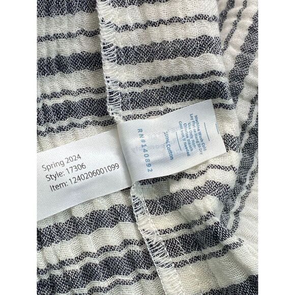 Marine Layer Black and White Striped Maxi Dress - Picture 7 of 8